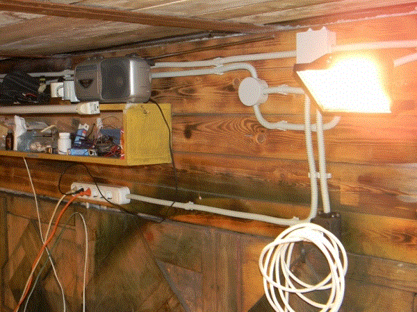 Электропроводка в гараже своими руками