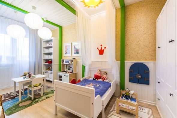 Детская кровать «Икеа» для детей от 3-х лет