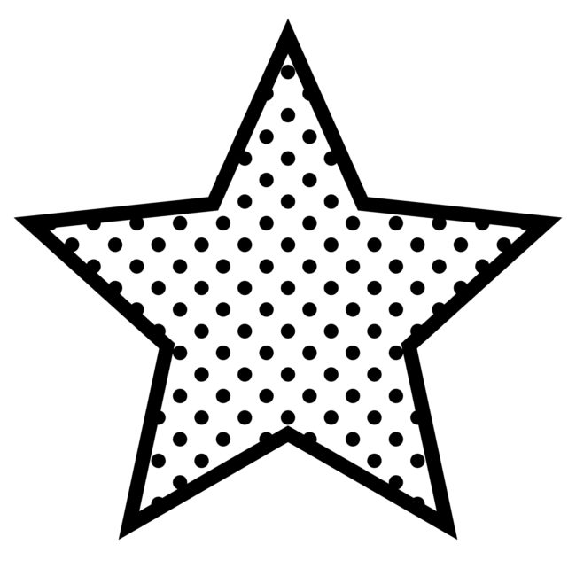 Трафареты Звезды для вырезания из бумаги: 100 красивых шаблонов