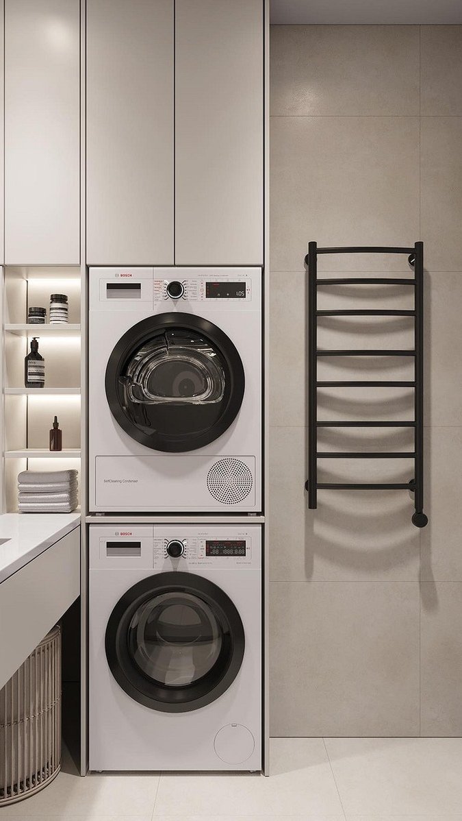 Шкаф над стиральной машиной: особенности, разновидности, советы по выбору (40 фото)