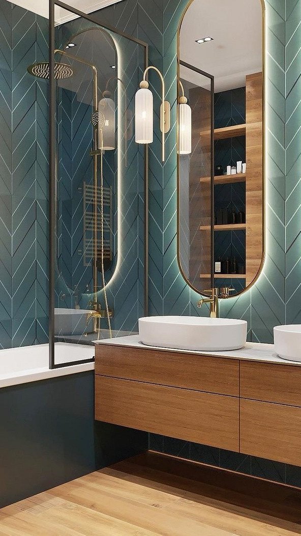 Стеклянная шторка для ванны: чем она лучше текстильной, как сделать выбор и 47 фото стильных решений